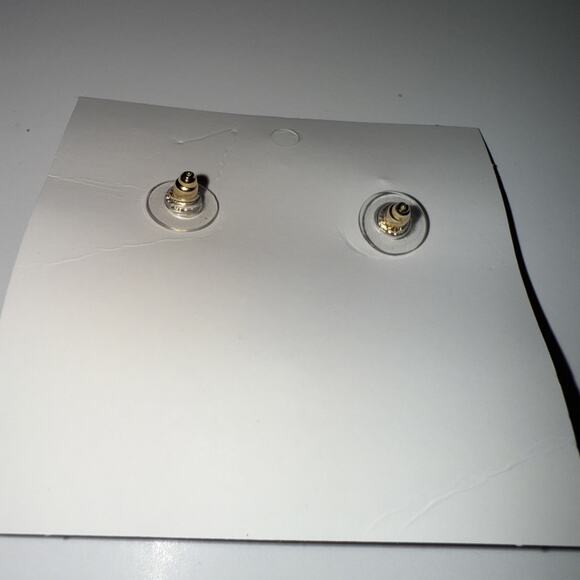 NWT Elegant Faux Pearl Drop Earrings .925 Ear Needle Copper 1.69 In - Picture 2 of 2